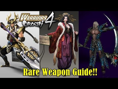 Warriors orochi 4 weapon fusion guide